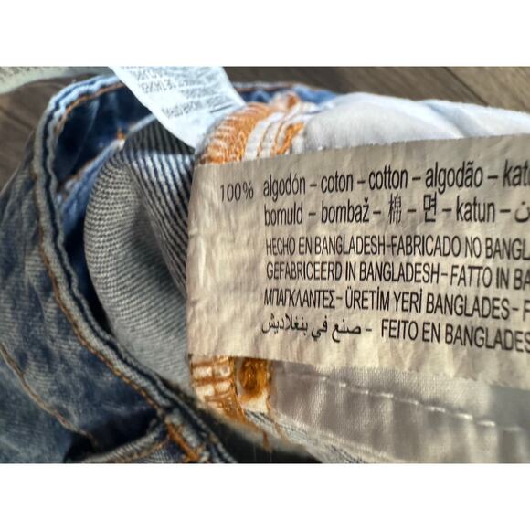 Zara High Rise Cut Off Shorts Size 4 - Picture 4 of 4